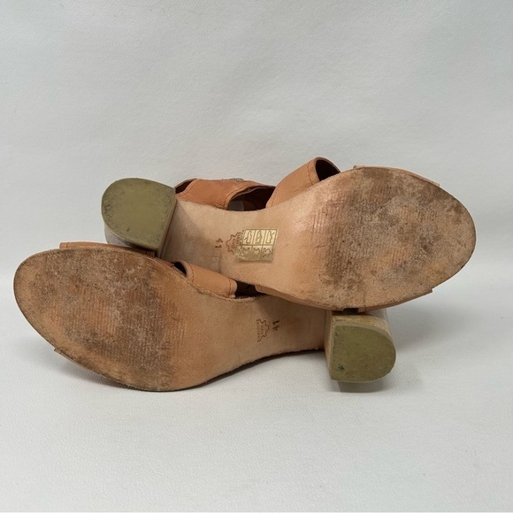 Free People Effie Block Heel Leather Ankle Boots, Women’s Size EU 41. - Picture 11 of 12